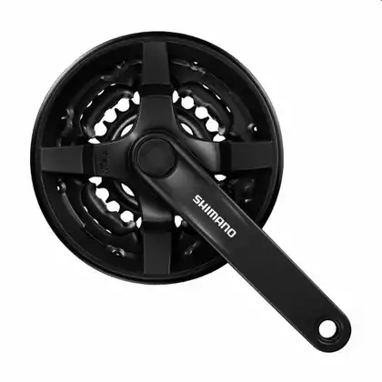 SHIMANO FC-TY301 Bicycle crank 42/34/24T, 170mm, black