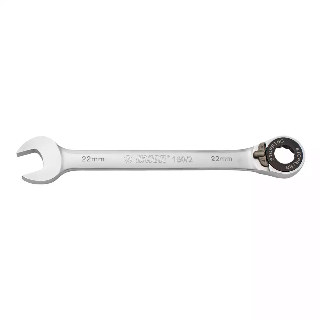 UNIOR combination wrench with ratchet size 10