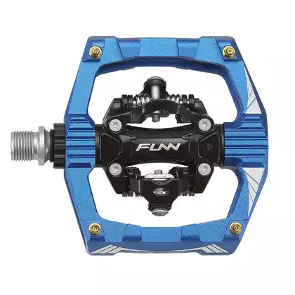 FUNN RIPPER Bicycle pedals, double-sided, blue