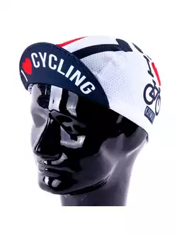 KAYMAQ DESIGN CZK1-4 LOVE BIKE Cycling cap with a visor
