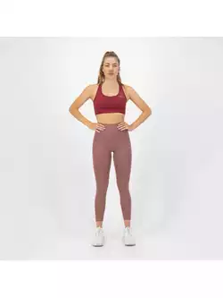 ROGELLI FELICITY Women's sports leggings, dirty pink 