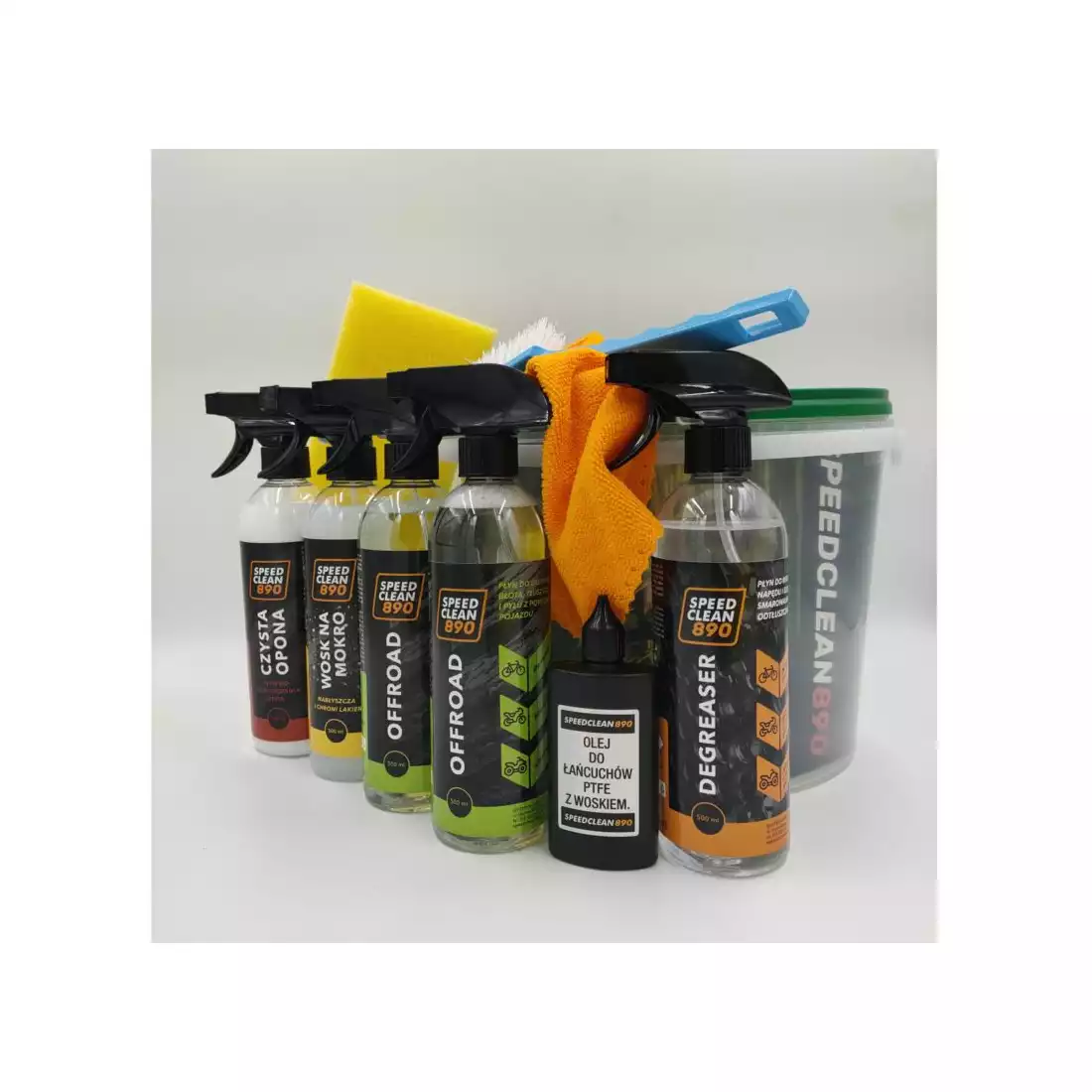 SPEEDCLEAN890 Bicycle washing and care kit