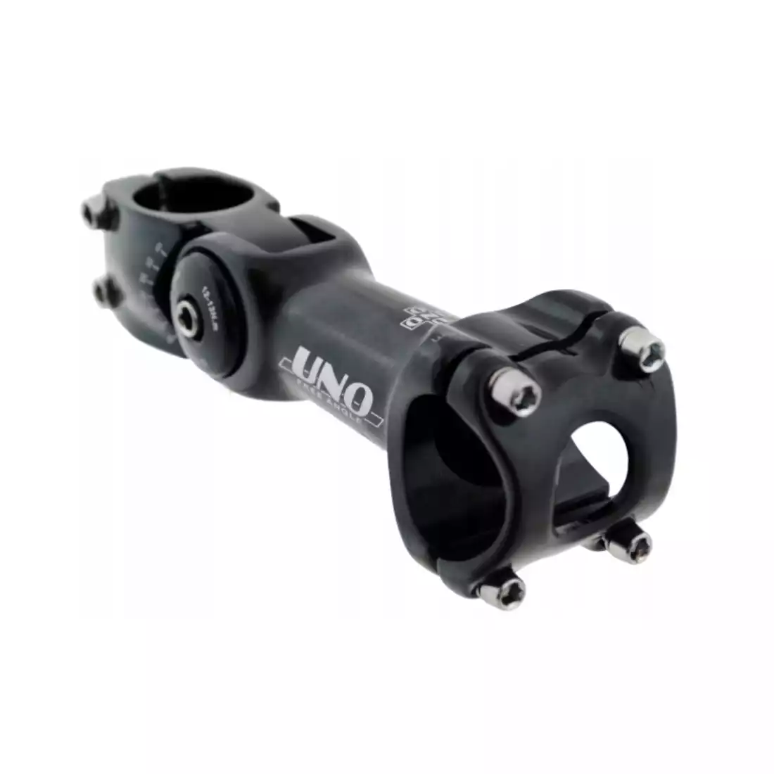 UNO bicycle handlebar bracket 31,8x125 mm, verstellbar, schwarz