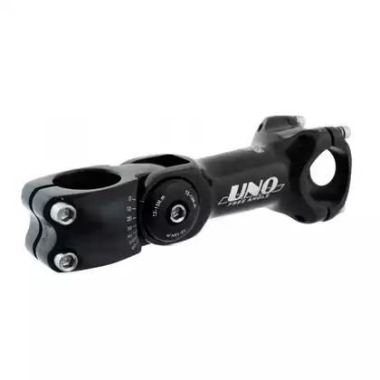 UNO bicycle handlebar bracket 31,8x125 mm, verstellbar, schwarz