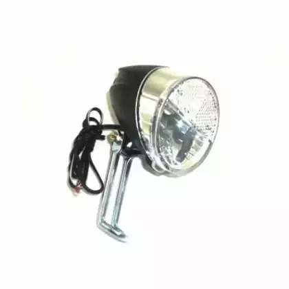 front bicycle lamp JY-7006, silver