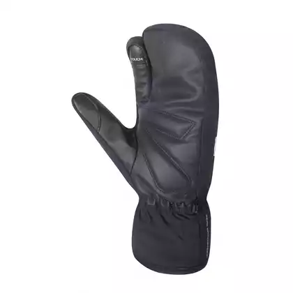 CHIBA ALASKA PRO Winter cycling gloves PRIMALOFT, black 3110022C-2