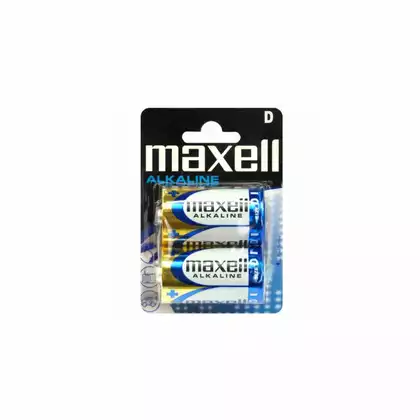 MAXELL R20 Alkaline batteries, 2 pcs