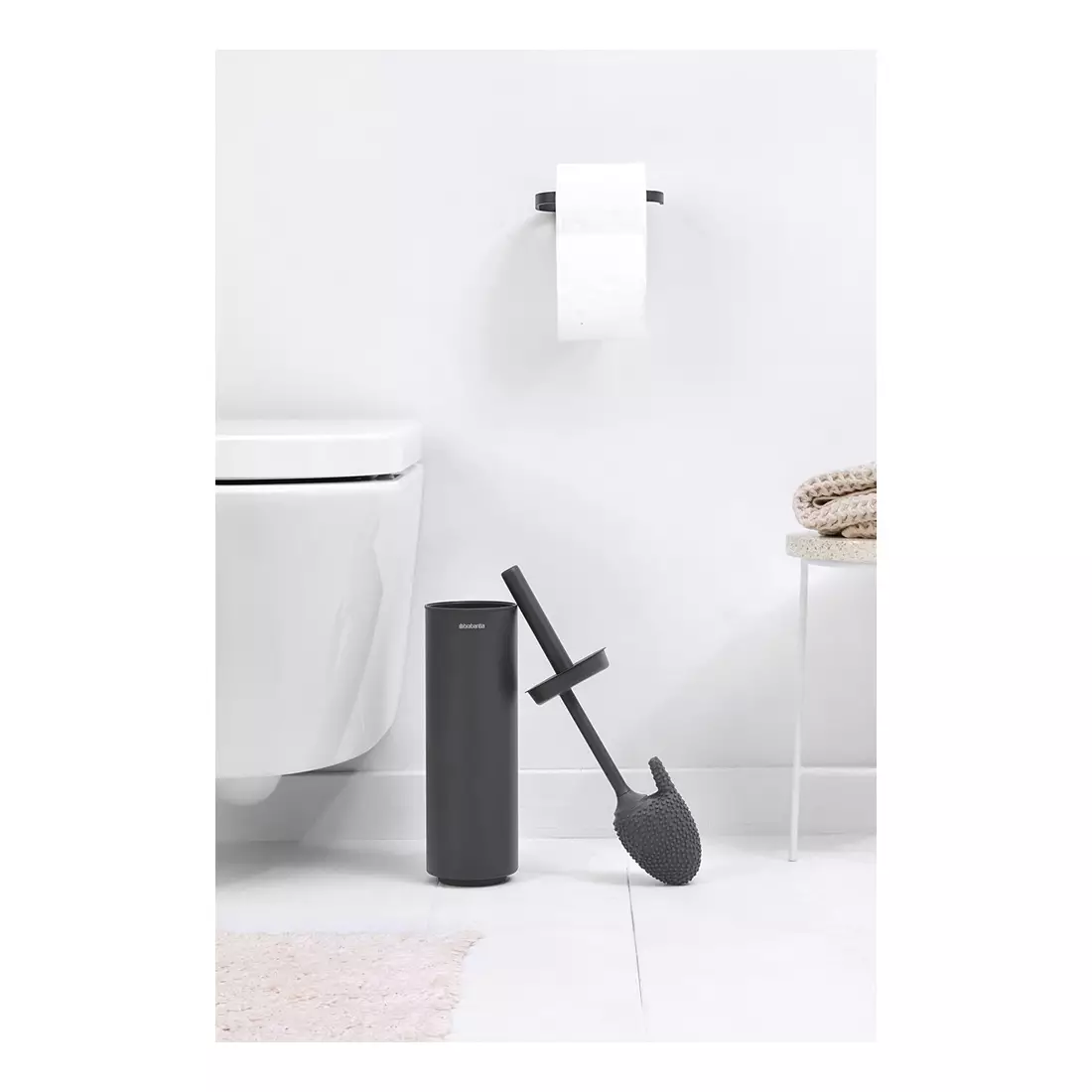 BRABANTIA MINDSET replacement toilet brush, dark gray