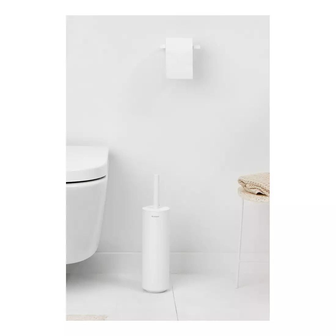 BRABANTIA MINDSET toilet brush in housing, white