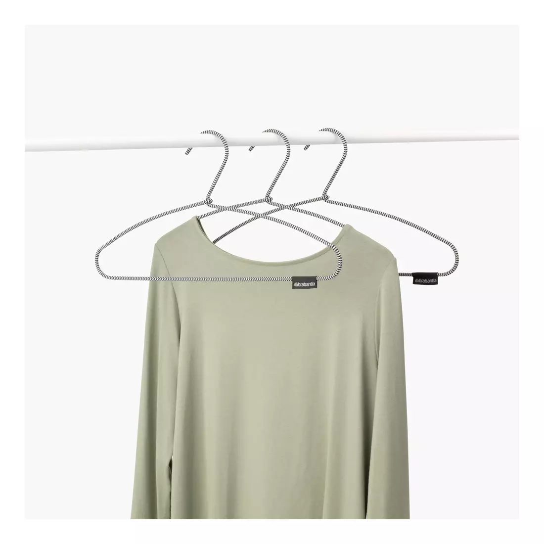 BRABANTIA Soft Touch clothes hanger, 3 pcs.