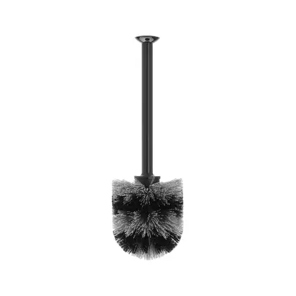 BRABANTIA replacement toilet brush, steel handle, black
