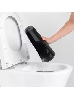 BRABANTIA toilet brush, freestanding, black