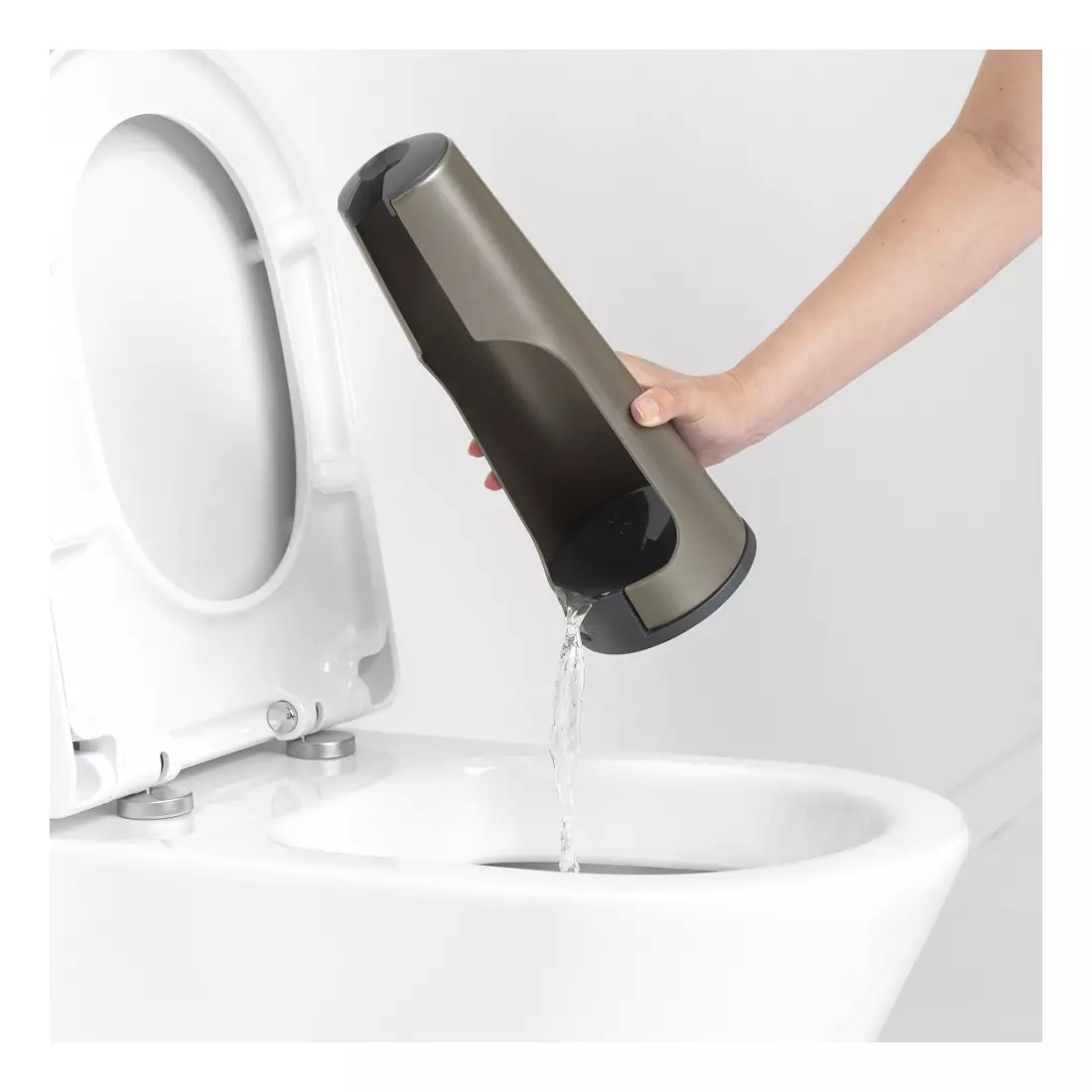 BRABANTIA toilet brush, freestanding, grey