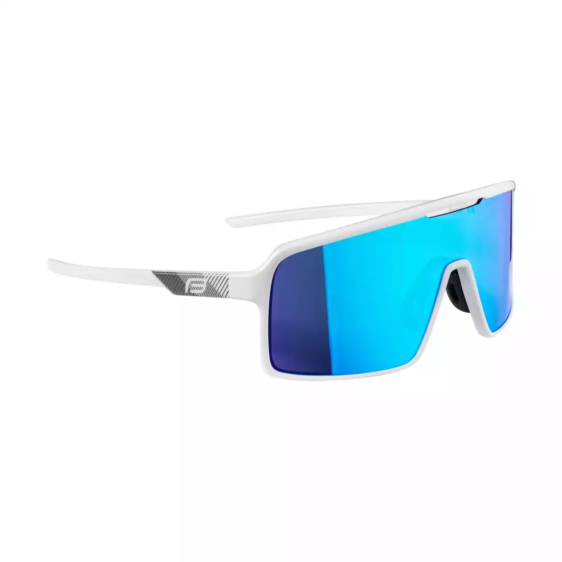 FORCE STATIC bicycle/sports glasses, white
