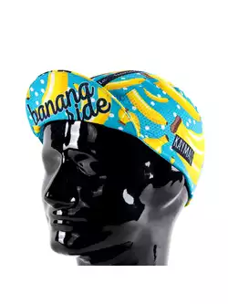 KAYMAQ DESIGN CZK1-12 BANANA RIDE Cycling cap with a visor