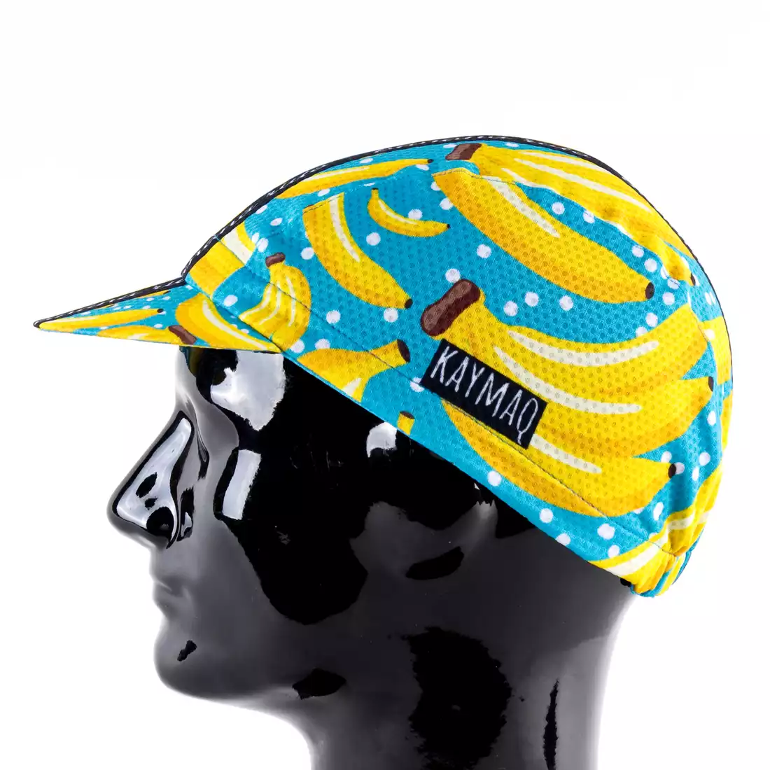 KAYMAQ DESIGN CZK1-12 BANANA RIDE Cycling cap with a visor