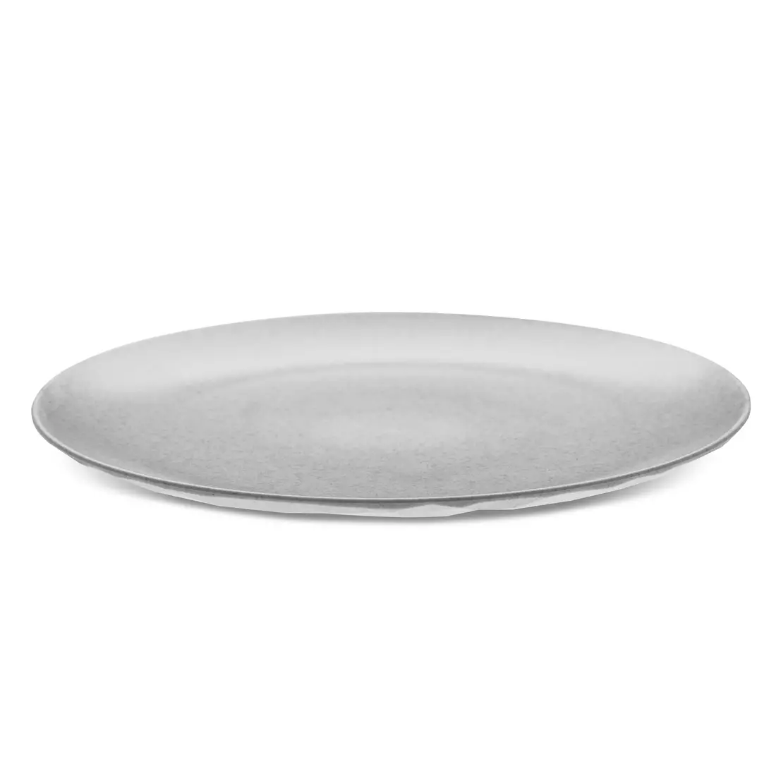 Koziol Club L plate, organic grey | MikeSPORT