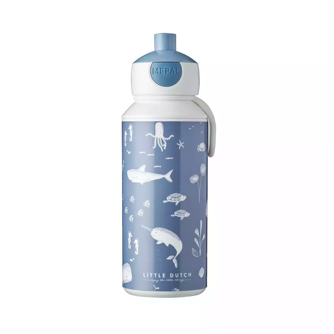 censur indsprøjte vægt MEPAL CAMPUS POP UP water bottle for children 400 ml, ocean - MikeSPORT