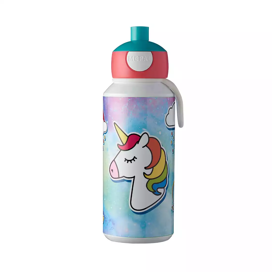 Tremble Tilslutte kapillærer MEPAL CAMPUS POP UP water bottle for children 400ml Unicorn - MikeSPORT