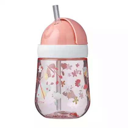 MEPAL MIO a cup with a straw for children 300 ml Flowers &amp; Butterflies