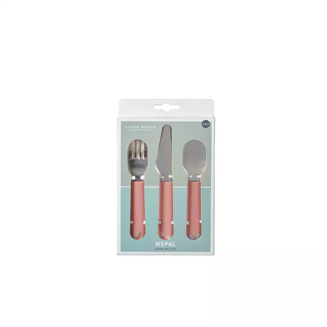 MEPAL MIO cutlery for children, 3 pcs. Flowers and Butterflies