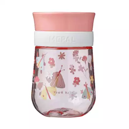 MEPAL MIO training cup for kids 300 ml Flowers &amp; Butterflies