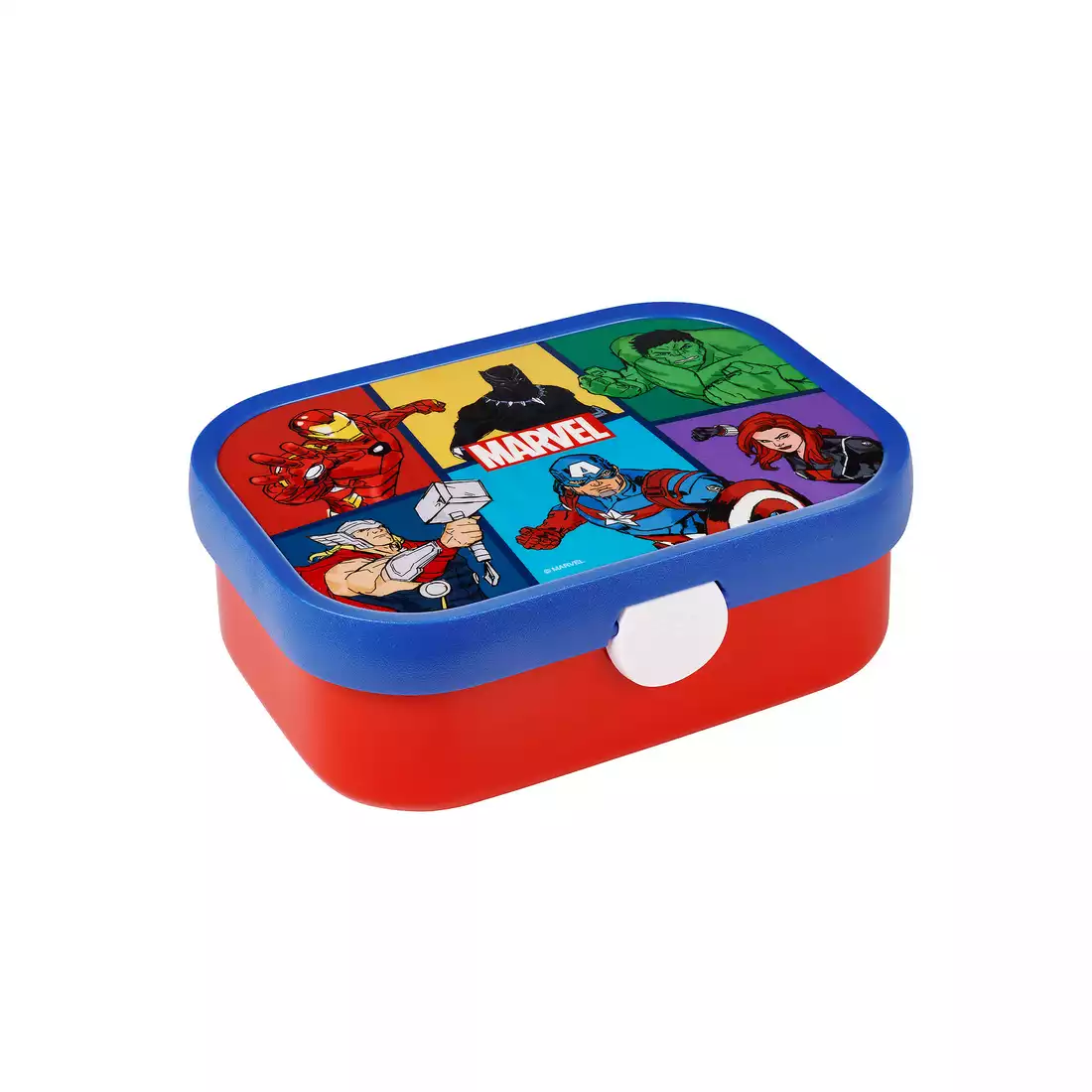 Mepal Campus Avengers children's lunchbox, red and navy blue