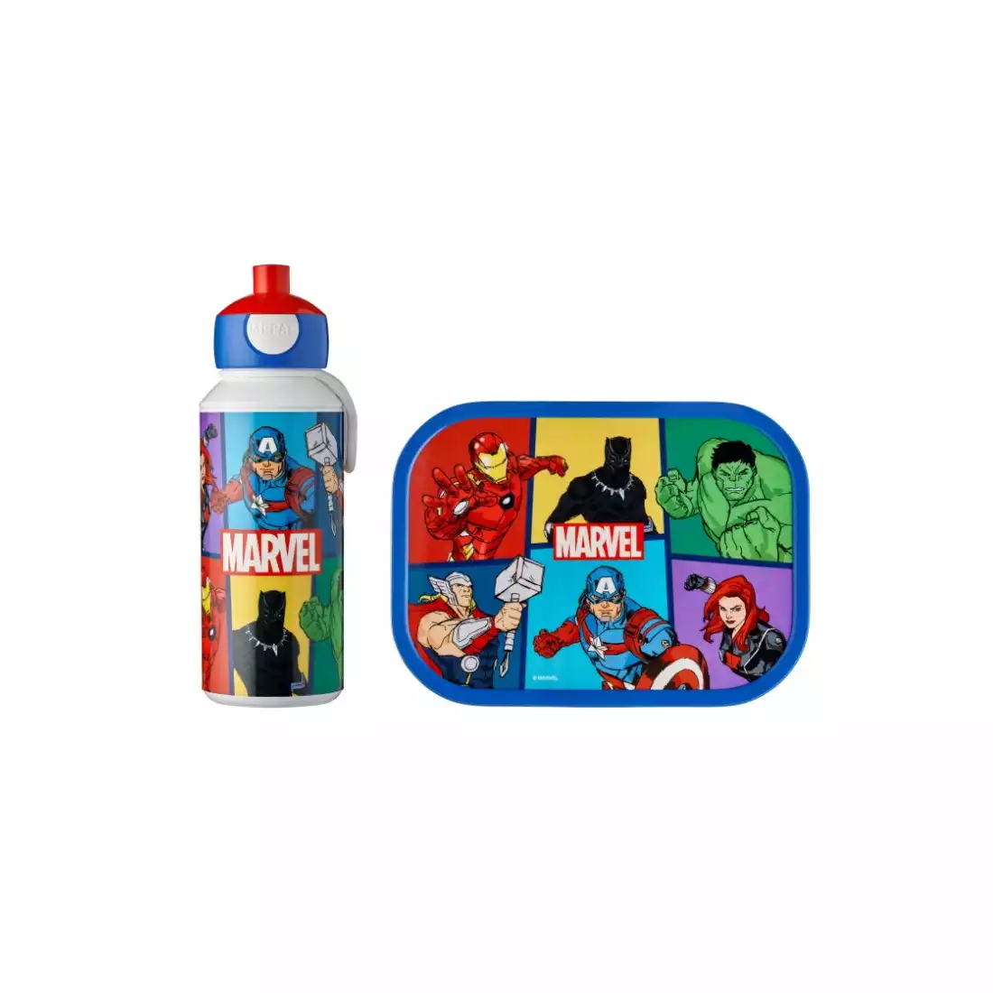 Mepal Campus Lunch set Avengers children's set water bottle + lunchbox