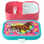 Mepal Campus My horse children's lunchbox, pink-turquoise