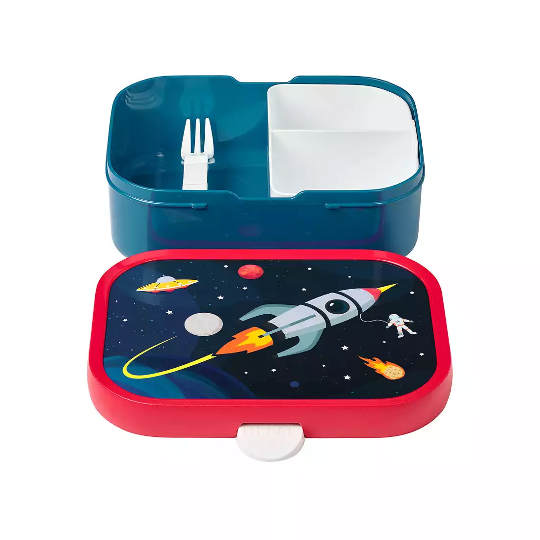 Mepal Campus Space children's lunchbox, blue-red