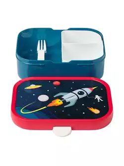 Mepal Campus Space children's lunchbox, blue-red