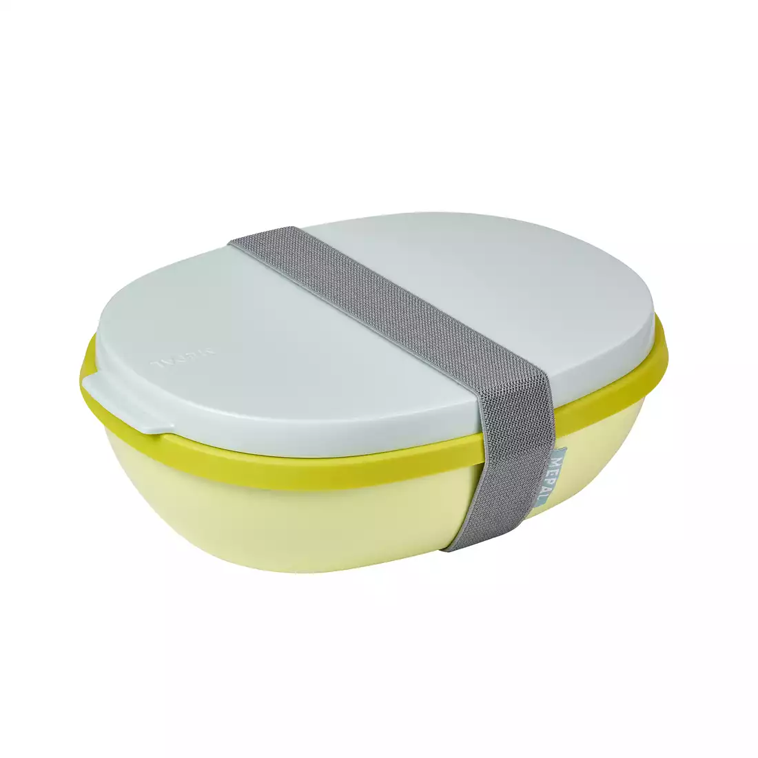 Mepal Ellipse Duo Lemon Vibe lunchbox, yellow-mint