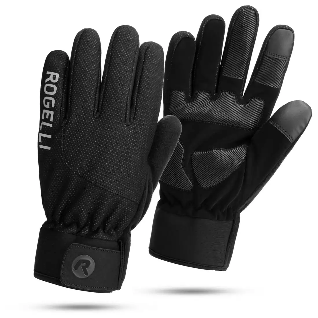 ROGELLI ALTA children's winter cycling gloves, black