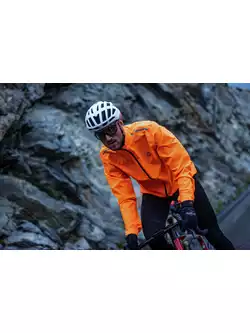ROGELLI CORE men's cycling rain jacket orange