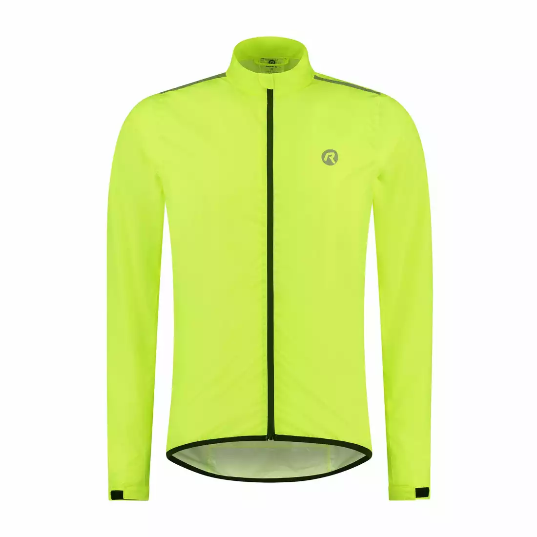 ROGELLI CORE men's cycling rain jacket, yellow