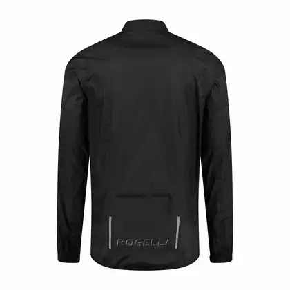 ROGELLI CORE men's cycling rain jacket, black