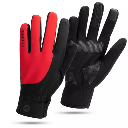 ROGELLI CORE winter cycling gloves, red