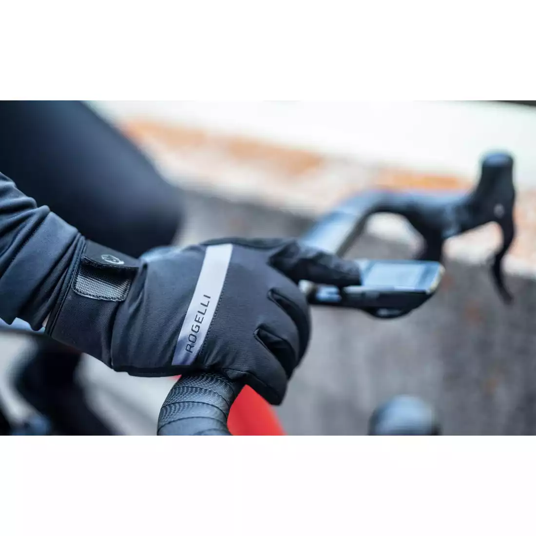 ROGELLI NOVA winter cycling gloves, black