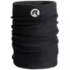 ROGELLI SOLID chimney, multifunctional scarf, black