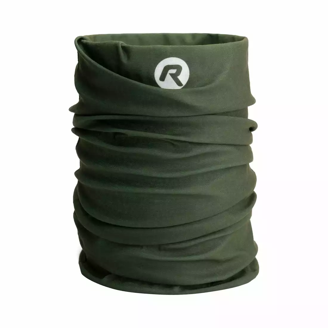ROGELLI SOLID chimney, multifunctional scarf, green