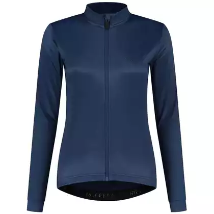 Rogelli CORE women's long sleeve cycling jersey, navy