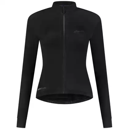 Rogelli DISTANCE women's long sleeve cycling jersey, black