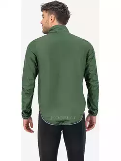 Rogelli ESSENTIAL men's cycling rain jacket, khaki