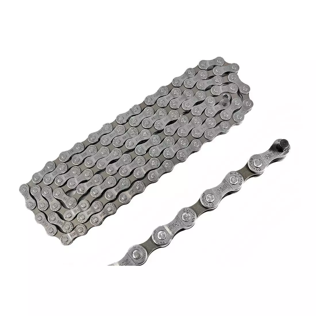 SHIMANO CN-HG40 bicycle chain 6/7/8 speed, 114 links, gray