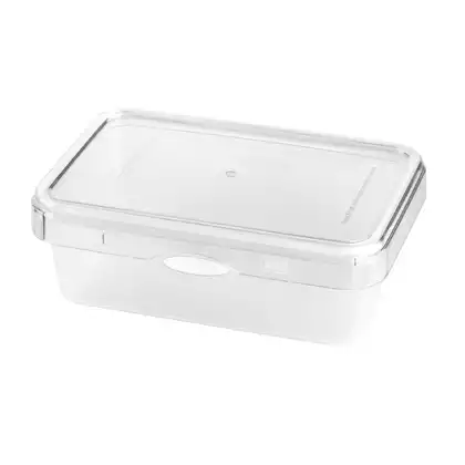 VIALLI DESIGN FOODIE Push&amp;Push food container 1100 ml, white