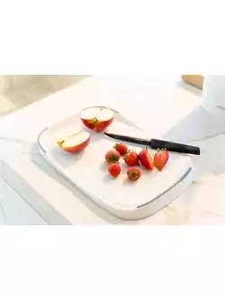 VIALLI DESIGN LIVIO double-sided cutting board, white