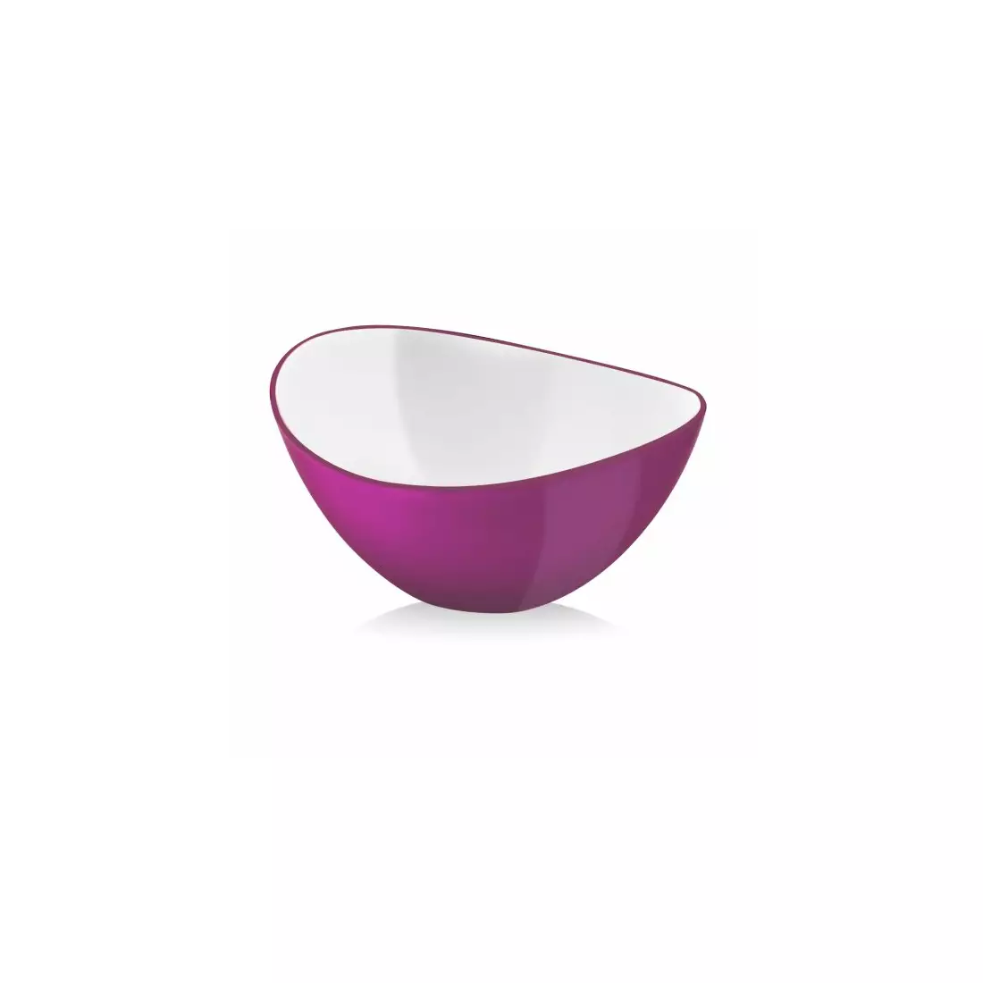 VIALLI DESIGN LIVIO oval bowl 16 cm fuchsia