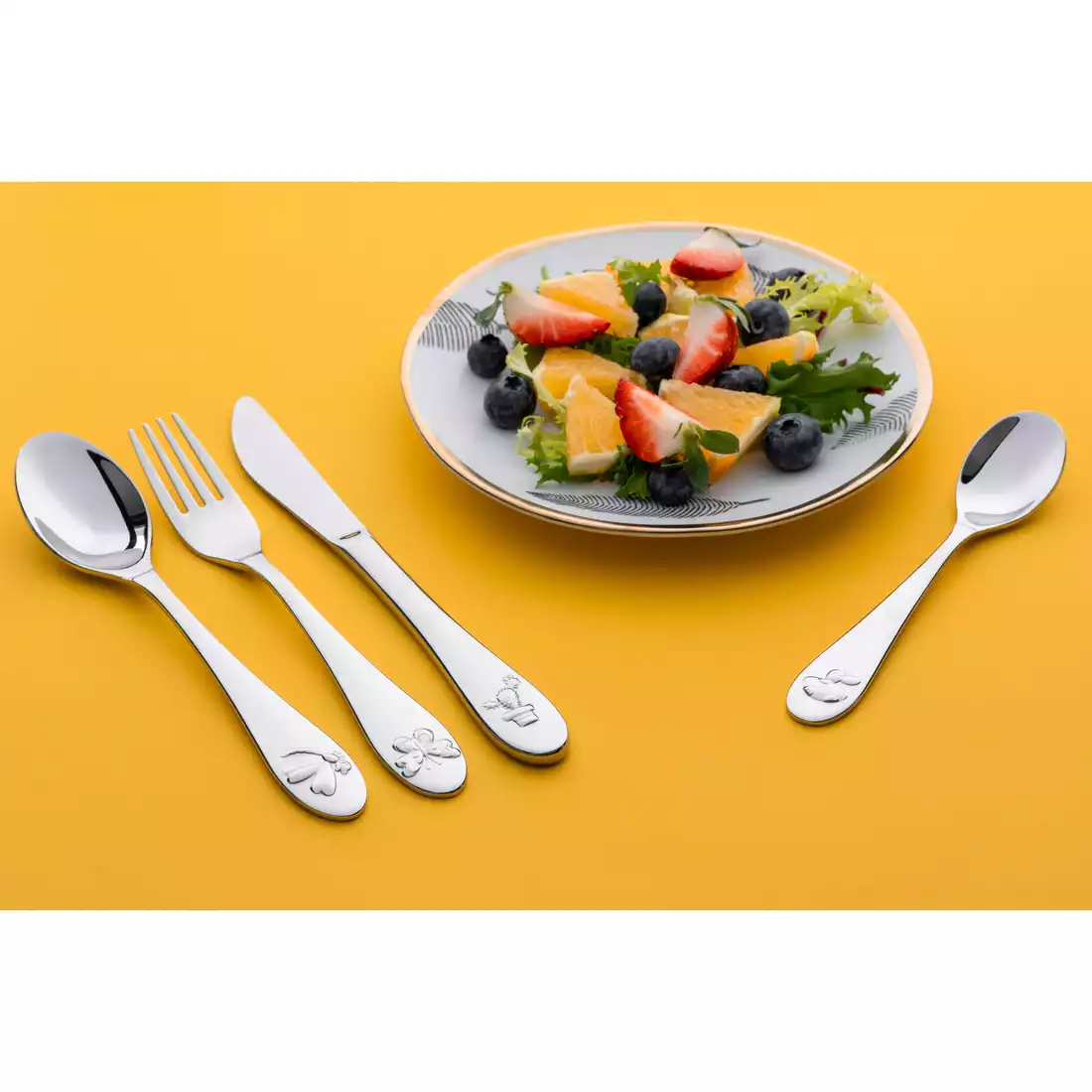 Vialli Design Tutti children's cutlery set - 4-szt.