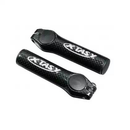 X-TAS-Y SUPER LIGHT bicycle handlebar corners, black