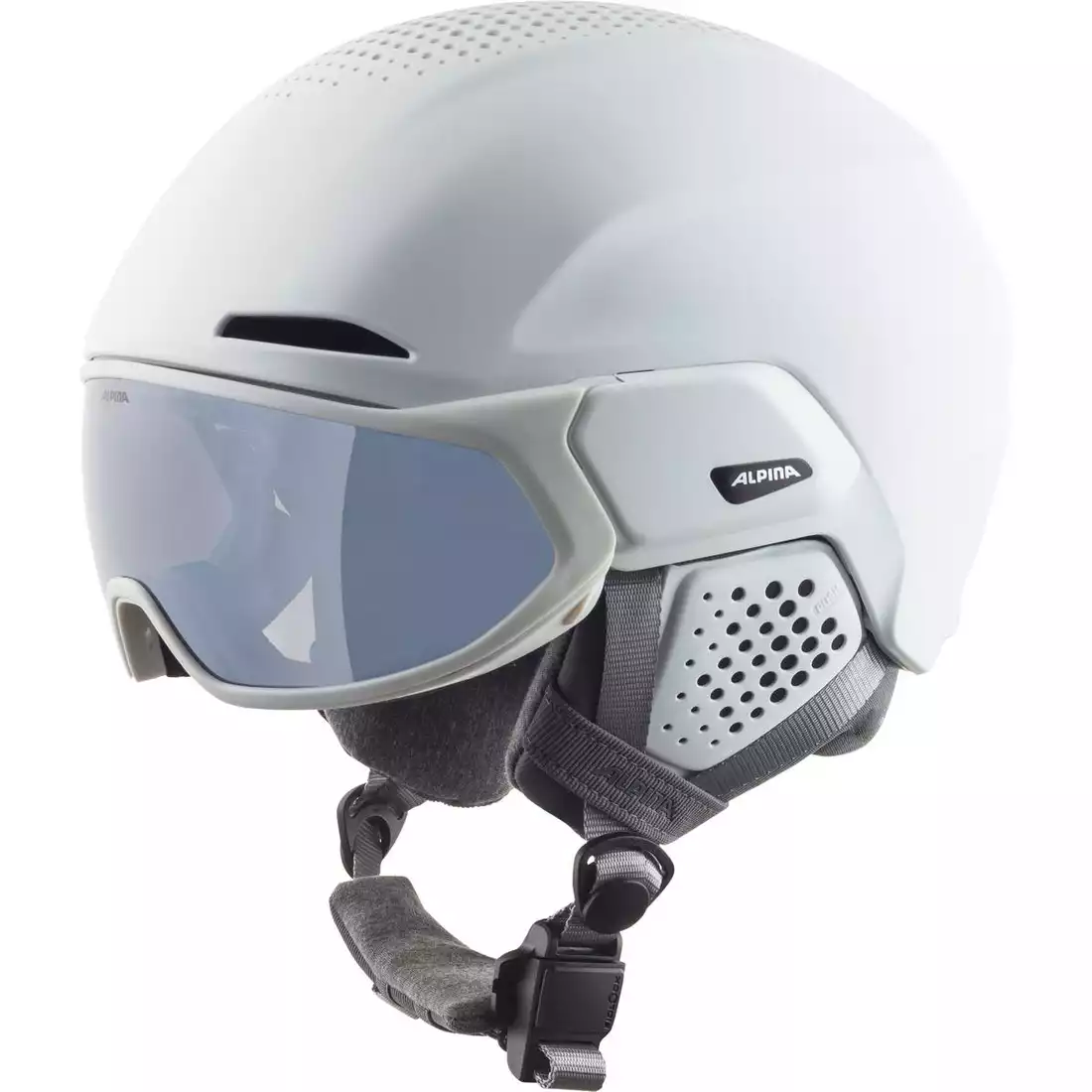 ALPINA ALTO Q-LITE 2023 skiing helmet white mat